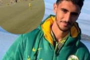 نجم الشباب فقد لاعبه رضى الساقي وفقد نقط المباراة وفق قانون كرة القدم…..