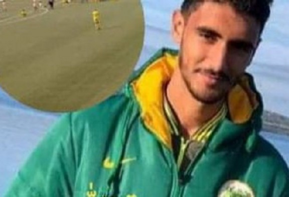 نجم الشباب فقد لاعبه رضى الساقي وفقد نقط المباراة وفق قانون كرة القدم…..